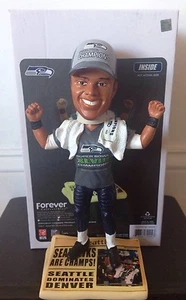 Russell Wilson Seattle Seahawks Super Bowl XLVIII Champs Bobblehead 116/500, NFL - Picture 1 of 10
