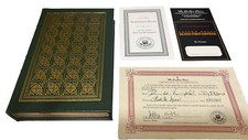 Easton Press / Donald Rumsfeld *SIGNED* Rumsfeld’s Rules / 1st Edition / Leather