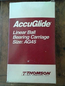 CARRO LINEAL RODAMIENTO DE BOLAS THOMSON AccuGlide CG45AAB Talla AG45 - Imagen 1 de 7