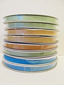 Stampin Up GROSGRAIN RIBBON NEW SEALED 1/4 width 25 YRDS Choose color - Picture 1 of 6