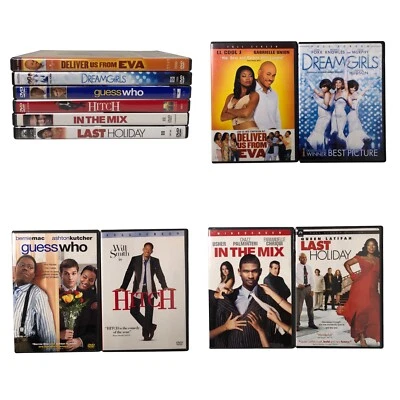 6 DVD Lot- 2000s Classic Romantic Comedy. Dream Girls. Guess Who. In The Mix. - Image 1 of 4