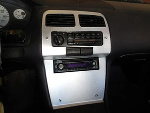 LRB Speed Aluminum Radio/Climate Gauge Surround Bezel Fits: S14 240SX LHD 95-98 - Bild 1 von 8
