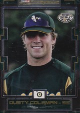 2008 TRISTAR Prospects Plus Yellow #72 Dusty Coleman /25