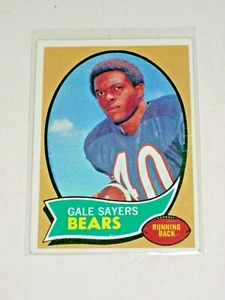 1970 Topps 70 Gale Sayers Chicago Bears EX bonito centrado sin pliegues patio - Imagen 1 de 4