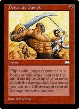 Desperate Gambit NM MTG Weatherlight WE Magic Gathering 2B3
