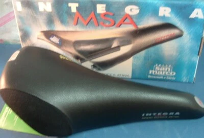 Selle San Marco Integra MSA Saddle-NEW/NOS- No Rails=More Comfort- Schoeller NIB - Image 1 of 4
