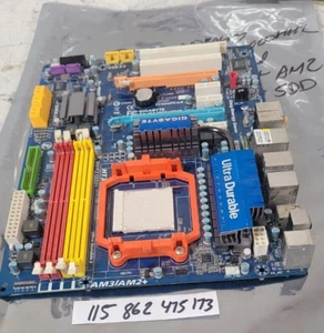 Motherboard Ultra Durable Gigabyte GA-MA790X-UD4P SOCKET AM2 DDR2 800MHZ - Picture 1 of 1