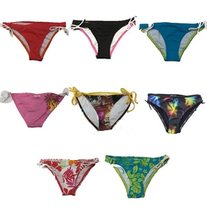 Speedo Women's Low Rise Tie AVP Lined String Bikini Bottom Swimsuit - Picture 1 of 10