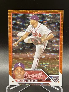 2023 Topps Series 1 Raisel Inglesias Orange ICE SP RC # /299 ROOKIE VARIATION - Picture 1 of 2