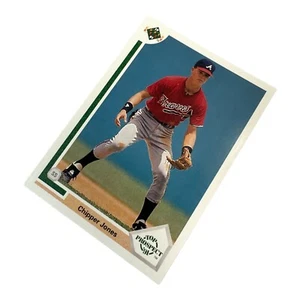 1991 Upper Deck Chipper Jones #55 Rookie Atlanta Braves HOF RC - Picture 1 of 2