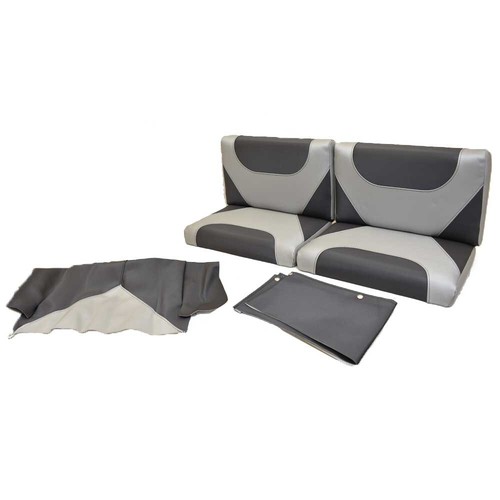 Alumacraft Boat Seat Cushion Set 22140014615 Charcoal Gray (6 PC)
