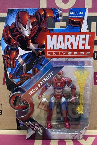 IRON PATRIOT Marvel Universe 3.75 Inch Scale Action Figure NEW Cover