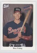 1996 Best Macon Braves Ben Utting #20
