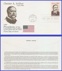 USA3 #2218c U/A ARTMASTER FDC   21st Chester A. Arthur - Bild 1 von 1