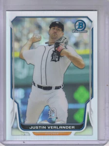 Bowman Chrome Refractors #59 Justin Verlander 2014 - casi nuevo-como nuevo - Imagen 1 de 2