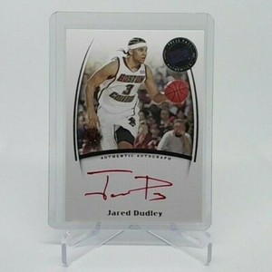 2007-08 Press Pass Legends Saturday Signatures Red Ink Jared Dudley Rookie Auto