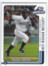 2015 West Michigan Whitecaps Champions (Class A-Detroit Tigers) Victor Padron