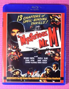 The Mysterious Mr. M (Blu-ray, 1946) Complete Serial in HD - NEW - SHIPS FREE! - Imagen 1 de 2