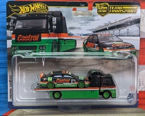 '24 HOT WHEELS PREMIUM 1996 HONDA ACCORD W/ FLEET STREET TEAM TRANSPORT SERIES - Picture 1 of 6