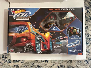 HOT WHEELS Ai SMART CARS - Intelligent Race System 2 CARS & CONTROLLERS 2.4 - Picture 1 of 4
