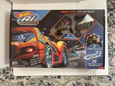 HOT WHEELS Ai SMART CARS - Intelligent Race System 2 CARS & CONTROLLERS 2.4 - Image 1 of 4