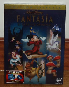 FANTASIA EDICION ESPECIAL DVD DISNEY CLASICO Nº 3 SLIPCOVER PRECINTADO NUEVO R2 - Imagen 1 de 1