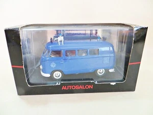 VITESSE BIJENKORF 055E '1955 VW T1 KOMBI BUS POLITIE/POLICE VAN' BLUE. 1:43 RARE - Picture 1 of 5