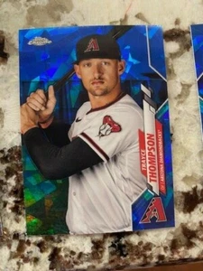 2020 TOPPS CHROME UPDATE SAPPHIRE CARD DIAMONDBACKS TRAYCE THOMPSON U-291 - Picture 1 of 1