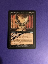MTG Magic Vile Requiem Signed Artist Proof x1 Urza’s Saga Carl Critchlow