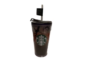 NEW Starbucks Tumbler Halloween Ravens Perch Glow In The Dark 16oz FREE SHIPPING - Picture 1 of 5