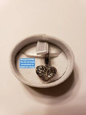 Dije medallón Chamilia In My Heart con cristal de Swarovski rosa - .925 SS Foto 1 de 4