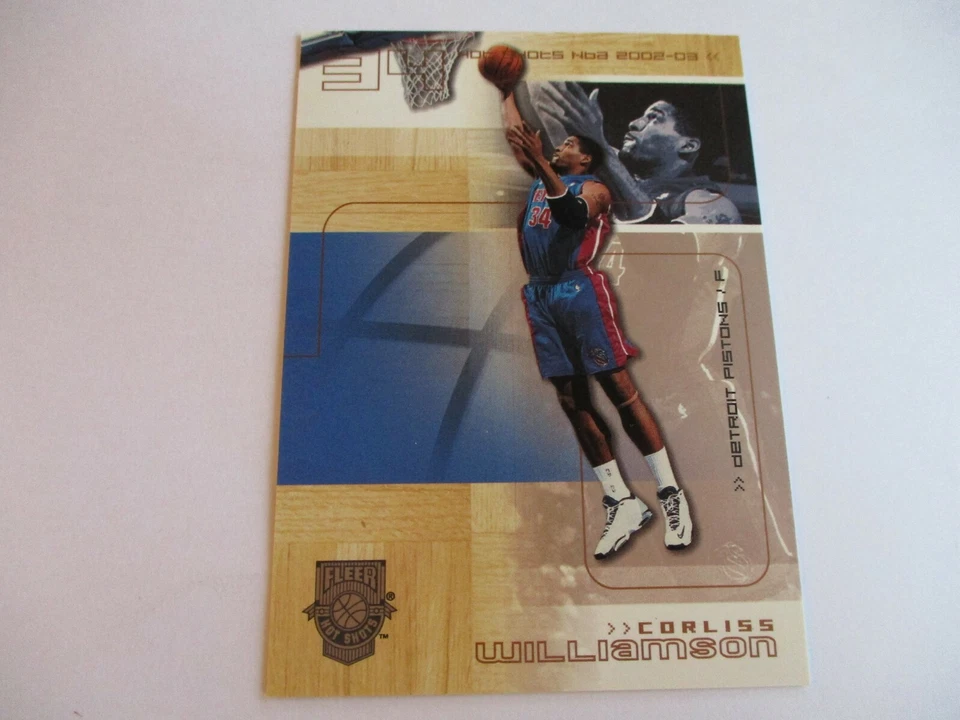 2002-03 Hot Shots Corliss Williamson Card #76 Serial #193/199 - Image 1 of 1