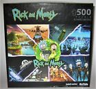 Buffalo Games RICK AND MORTY ADULT SWIM 500 Piece Puzzle NEW SEALED