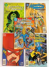 Adventures in the DC Universe Newsstand Lot- Annual #8 #9 #10 #11 Flash WW JLA