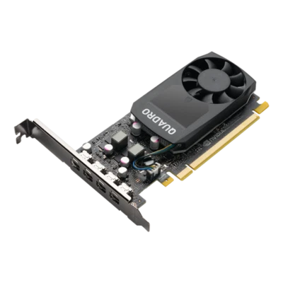 PNY NVIDIA Quadro P1000 4GB GDDR5 PCI-E Video Card Graphic 4X Mini-DisplayPort - Image 1 of 4