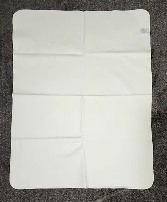 Manta infantil BABIES R US Vintage 2010 blanca 100 % algodón grueso polar 33"x26" Foto 1 de 4