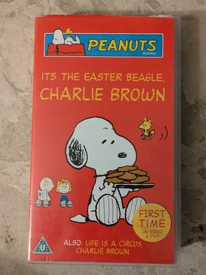 It's Easter Beagle Charlie Brown Peanuts Snoopy (VHS Video Tape) -Freepostage - Image 1 of 4