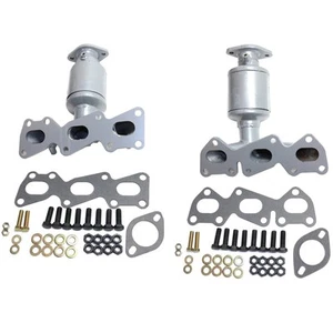 Catalytic Converter Pair For 06-10 Hyundai Azera 06-07 Hyundai Sonata 3.3L 3.8L - Picture 1 of 12
