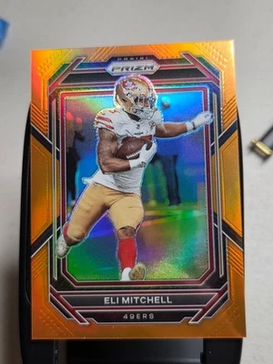 Eli Mitchell - Orange Prism (80/249) 2022 Panini - Image 1 of 2