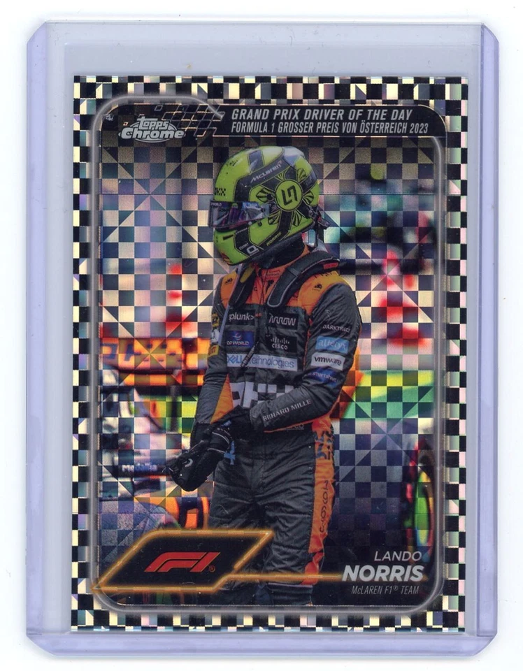 2024 Topps Chrome Formula 1 Lando Norris McLaren F1 #167 - Image 1 of 2