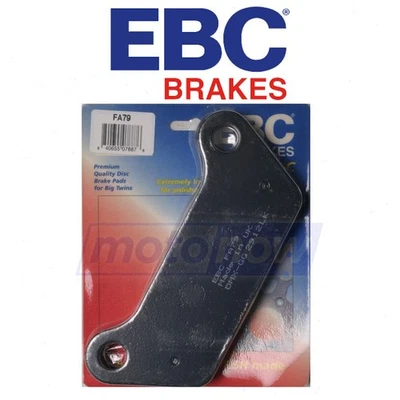 EBC Rear Organic Brake Pads for 1981 Harley Davidson FLHC Electra Glide ee Foto 1 de 4