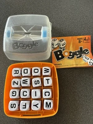 Boggle Word Dice Game Hasbro Travel Game Complete VGC - Image 1 of 3