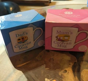 Tasse Lesser & Pavey Mamas & Papas Wohnwagen Tassen. Neu & Originalverpackt. Fine China - Bild 1 von 8