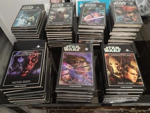 BIBLIOTECA STAR WARS COLECCION COMPLETA, LOTE 53 LIBROS PLANETA, GUERRA GALAXIAS - Imagen 1 de 5