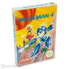 Nintendo NES - Mega Man 4 PAL-B mit OVP OVP besch&auml;digt