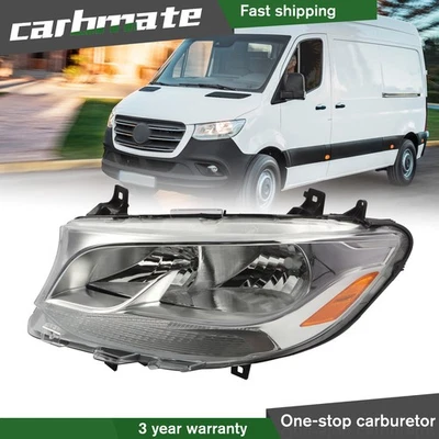 For Mercedes Benz Sprinter 2500/3500 2019-2022 Headlight w/Bulb Driver Side Foto 1 de 4