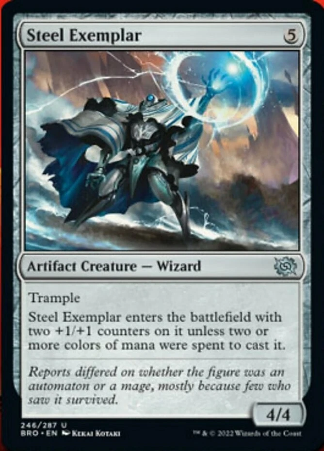 x1 Steel Exemplar - The Brothers' War - NM - MTG - Image 1 of 1