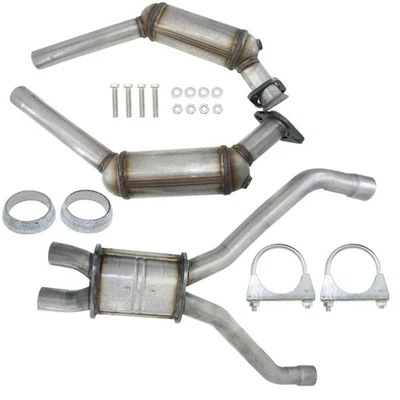 Catalytic Converter Y Pipe For Ford Thunderbird 2003-2006 For Lincoln LS  - Image 1 of 4