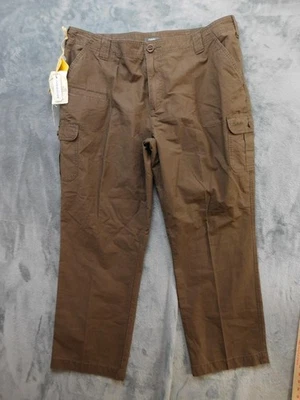 Cabelas Pants Womens 20 Brown Cargo Hikers Hiking Outdoor Cotton Tencel Trail - Image 1 of 4