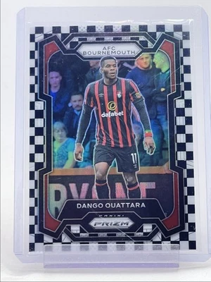 DANGO OUATTARA 2023 PRIZM PREMIER LEAGUE BLACK WHITE CHECKER Q3413 - Image 1 of 2